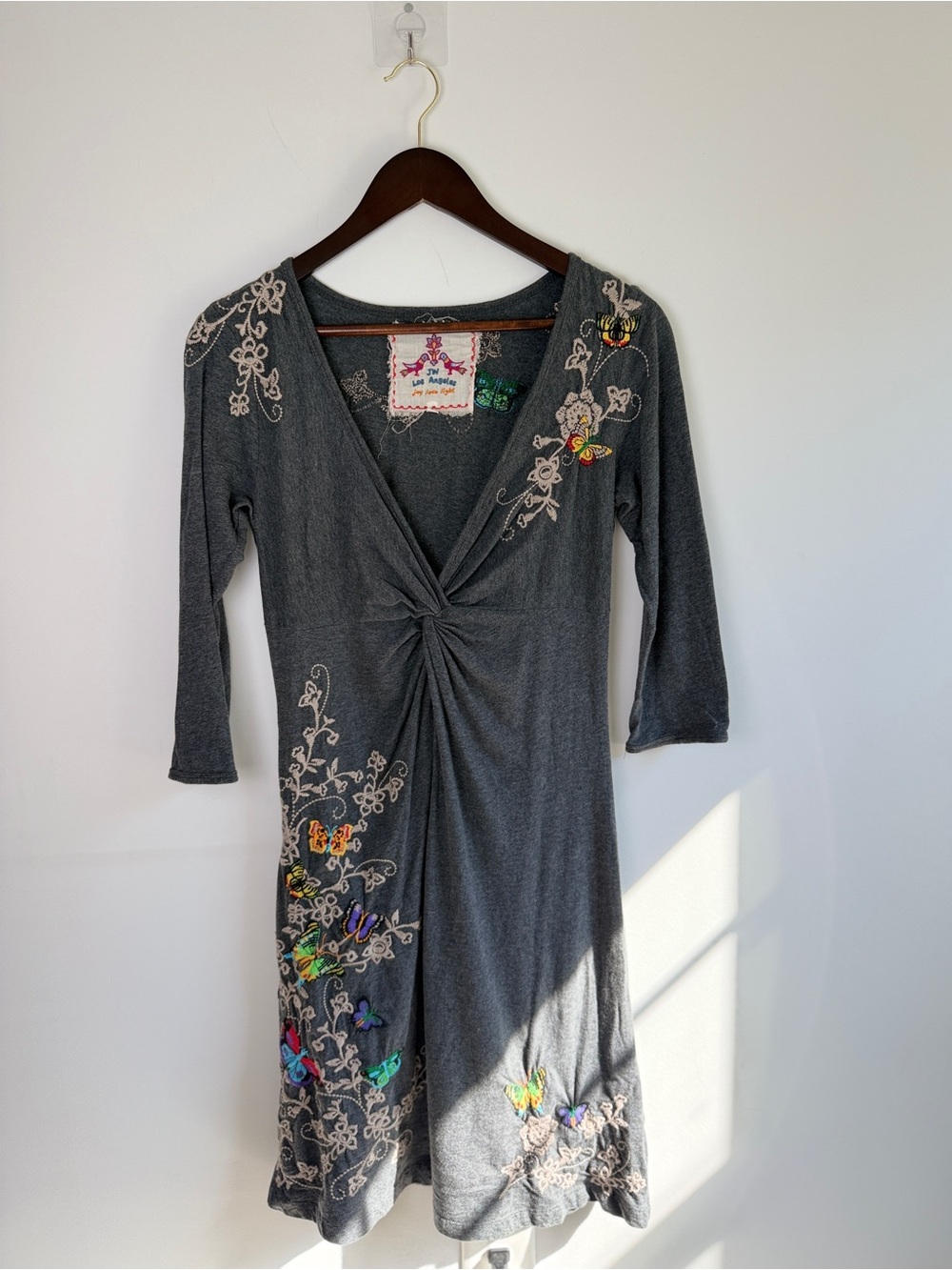 Johnny Was JWLA Twist Front Dress